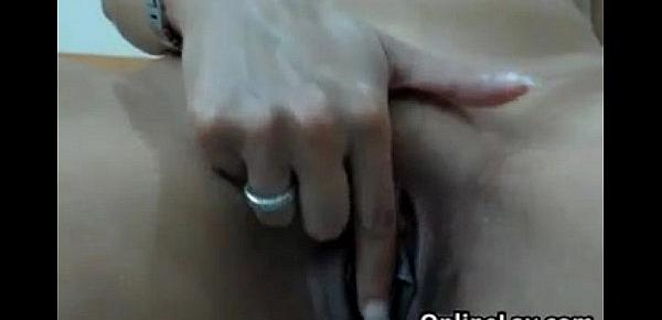  Creamy Pussy Fingering Up Close